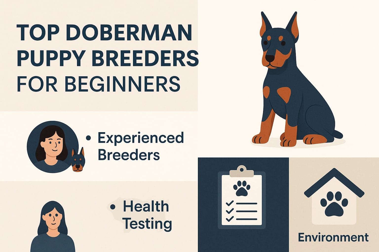 Top Doberman Puppy Breeders for Beginners