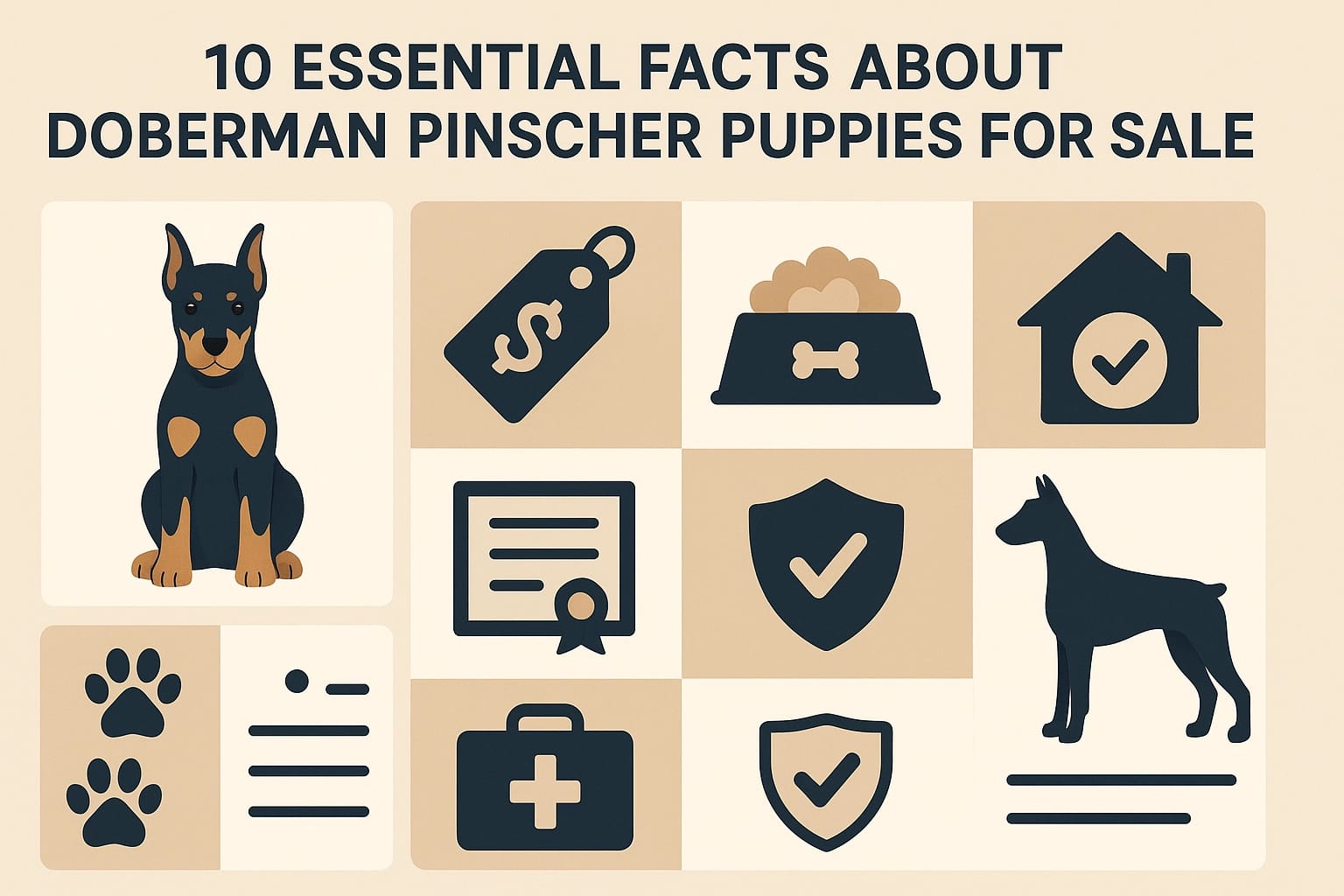 10 Essential Facts About Doberman Pinscher Puppies for Sale